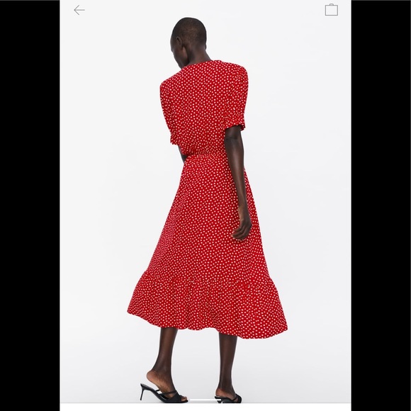 🌺Zara NWT polka dot maxi dress🌺 - Picture 2 of 7